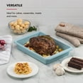thumbnail image 5 of KitchenAid Aluminized Steel Nonstick 9x13-inch Sheet Cake Pan and Baking Dish, Mineral Water Blue, 5 of 8
