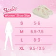 thumbnail image 6 of Barbie Womens Slippers Gifts for Women Extra Cozy Fuzzy House Slippers Slip On, 6 of 7