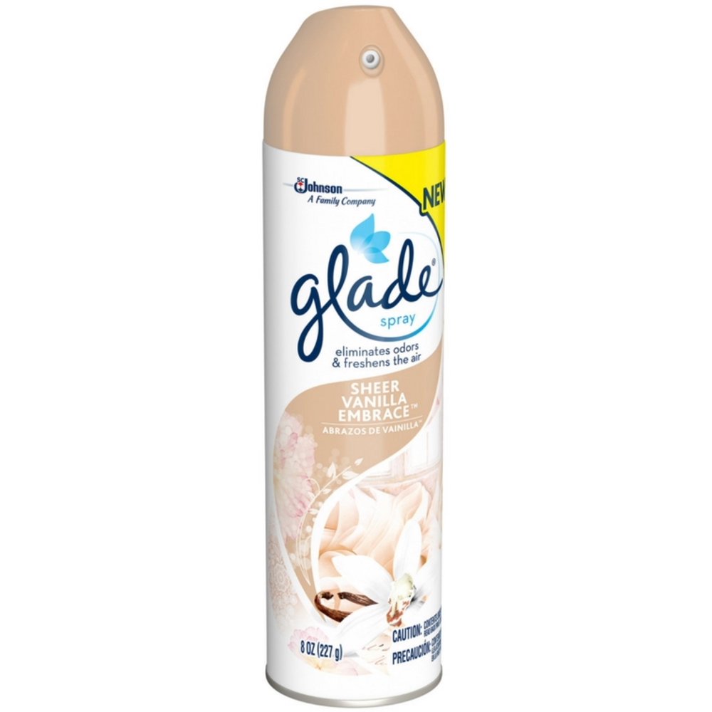 Glade Spray Sheer Vanilla Embrace 8 oz