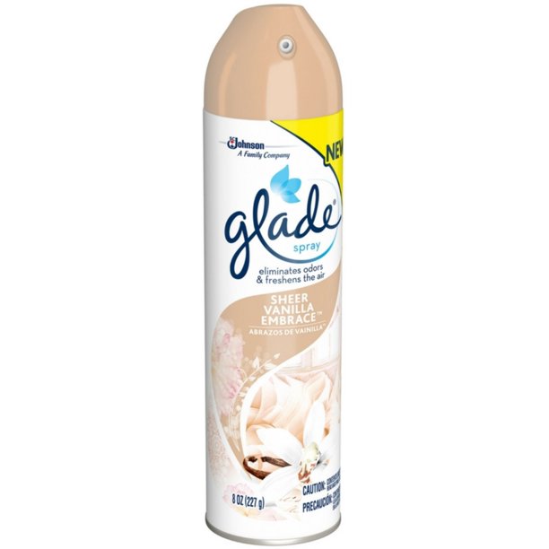 Glade Spray Sheer Vanilla Embrace 8 oz