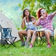 thumbnail image 6 of 600D Oxford Camping Chair Portable Foldable Chair Supports 220 lbs for Picnic, Fishing, Backpacking Ethereal Dreamlike Elements, 6 of 8