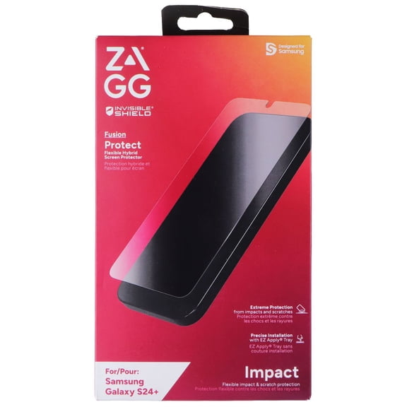 ZAGG Fusion Protect - Flexible Hybrid Screen Protector for Samsung Galaxy (S24 )