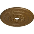 thumbnail image 3 of Ekena Millwork 26"OD x 3 1/8"ID x 1 1/2"P Traditional with Acanthus Leaves Ceiling Medallion (Fits Canopies up to 4 1/4"), Hand-Painted Smokey Topaz Crackle, 3 of 5