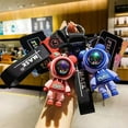 thumbnail image 3 of Cute Astronaut Keychain Personalized Backpack Keychains Kawaii Cartoon Key Ring For Women Men Gift, 3 of 4