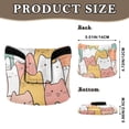 thumbnail image 2 of Haosy Cute Pastel Cats Golf Mallet Putter Cover Strong Magnetic Leather Golf Club Headcover Closure, 2 of 7