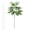3 Forked Lacquer Wood Leaves, variant on Realistic Faux Heavenly Bamboo Decorative Stems, Multi-Size Bendable Artificial Nandina Branches for Outdoor Planter Landscaping, Indoor Partition Decoration & Diorama Microlandscape Craft