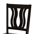 thumbnail image 5 of Baxton Studio Mare Modern and Contemporary Transitional Dark Brown Finished Wood 5-Piece Dining Set, 5 of 5