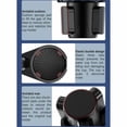 thumbnail image 1 of Car Cup Holder 360 Degree Rotatable Vehicle Tea Cup Holder Beverage Snack Storage Food Tray Table Auto Interior Organizer Expander S, 1 of 1