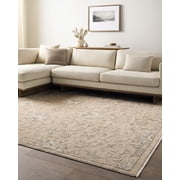 My Texas House Ophelia 5 ft 3 in x 7 ft 7 in Beige Area Rug