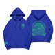 thumbnail image 2 of Sudadera con capucha Gotyou Pink Palm Puff para mujer azul real manga larga L, 2 of 3