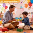 thumbnail image 4 of Bloques magnéticos Aywewii Travel, 45 unidades con funda de hierro para niños de 3 a 5 años, 4 of 8