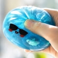 thumbnail image 6 of Wearing Sunglasses Blue Shark Squishy Toys, Ocean-Themed Squeeze Fidget Party Favors, Fun Gag Gift & Desk Accessory, Age 3+, 6 of 6