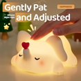 thumbnail image 5 of Cute Pumpkin LED Night Light, 3 Level Dimmable Nursery Nightlight, Silicone Soft Light Lamp Gift, Rechargeable Bedroom Touch Lamp for Breastfeeding, Kids, Girl, Boy, Halloween Decor (Pumpkin shape), 5 of 10