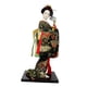 thumbnail image 3 of Figura asiática de Kabuki de la figura de Geisha japonesa de 12 pulgadas para la decoración de la oficina en el hogar, 3 of 9