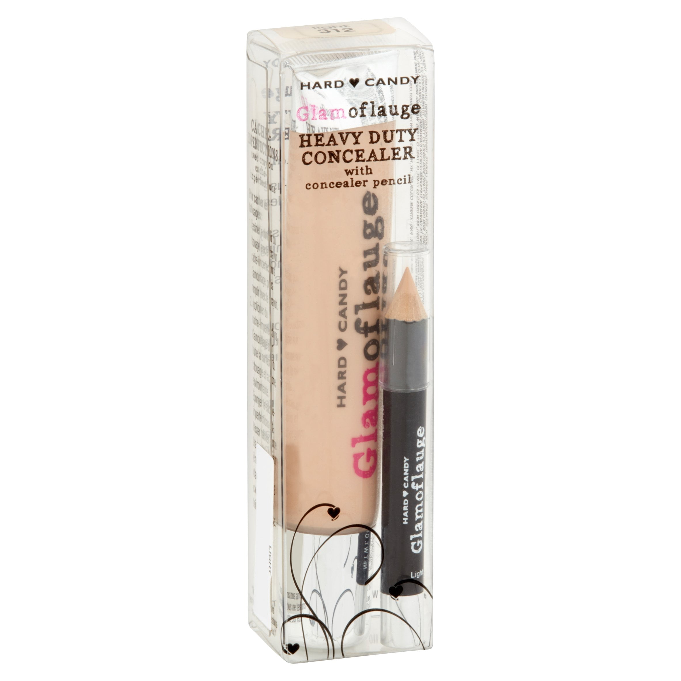 Hard Candy Glamoflauge Heavy Duty Concealer, Light