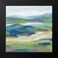thumbnail image 2 of Lera 12x12 Black Modern Framed Museum Art Print Titled - Roaring Prarie, 2 of 5