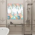 thumbnail image 4 of Wall Art Prints, Marine Life Framed Canvas Prints for Bedroom Living Room Bathroom, Nautical Underwater Coral Shell Starfish Watercolor Gallery Wrap Wall Art Poster for Gifts Home Decor 24"x24", 4 of 9