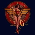 thumbnail image 2 of Men's Wonder Woman Anime Lasso Pose  Graphic T-Shirt, 2 of 5
