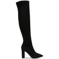 thumbnail image 2 of Wild Pair Womens Eileene Faux Suede Pointed Toe Over-The-Knee Boots, 2 of 5