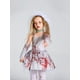 thumbnail image 3 of Lucakuins Disfraz de novia zombie para niñas gótico sin mangas vestido sangriento conjunto de trajes de cosplay de Halloween Lucakuins  moda, 3 of 8