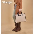 thumbnail image 5 of Wrangler Laptop Tote Bag for Women,15.6inch Carry All Work Laptop BagTote Bag with Water Bottle Bag Holder Nurse Bag Travel Essentials,Black-Beige, 5 of 7
