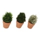 thumbnail image 5 of Plantas Artificiales En Maceta, Planta Falsa De Interior, Plástico De Simulación Altamente Realista, 3 Piezas Para El Hogar, 5 of 7