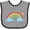 Heather and Black, variant on Inktastic Rainbow Boys or Girls Baby Bib