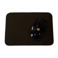 thumbnail image 1 of Tapis de Souris en Cuir Noir de Luxe Robuste, 1 of 3