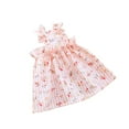 thumbnail image 2 of Visland Puppy Clothes Outing Sun Fashion Pet Floral Suspender Skirt for Female Dogs, 2 of 8