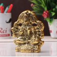 thumbnail image 5 of KridayKraft Metal Hanuman ji Statue Showpiece Figurines- Standard, Gold, 5 of 9
