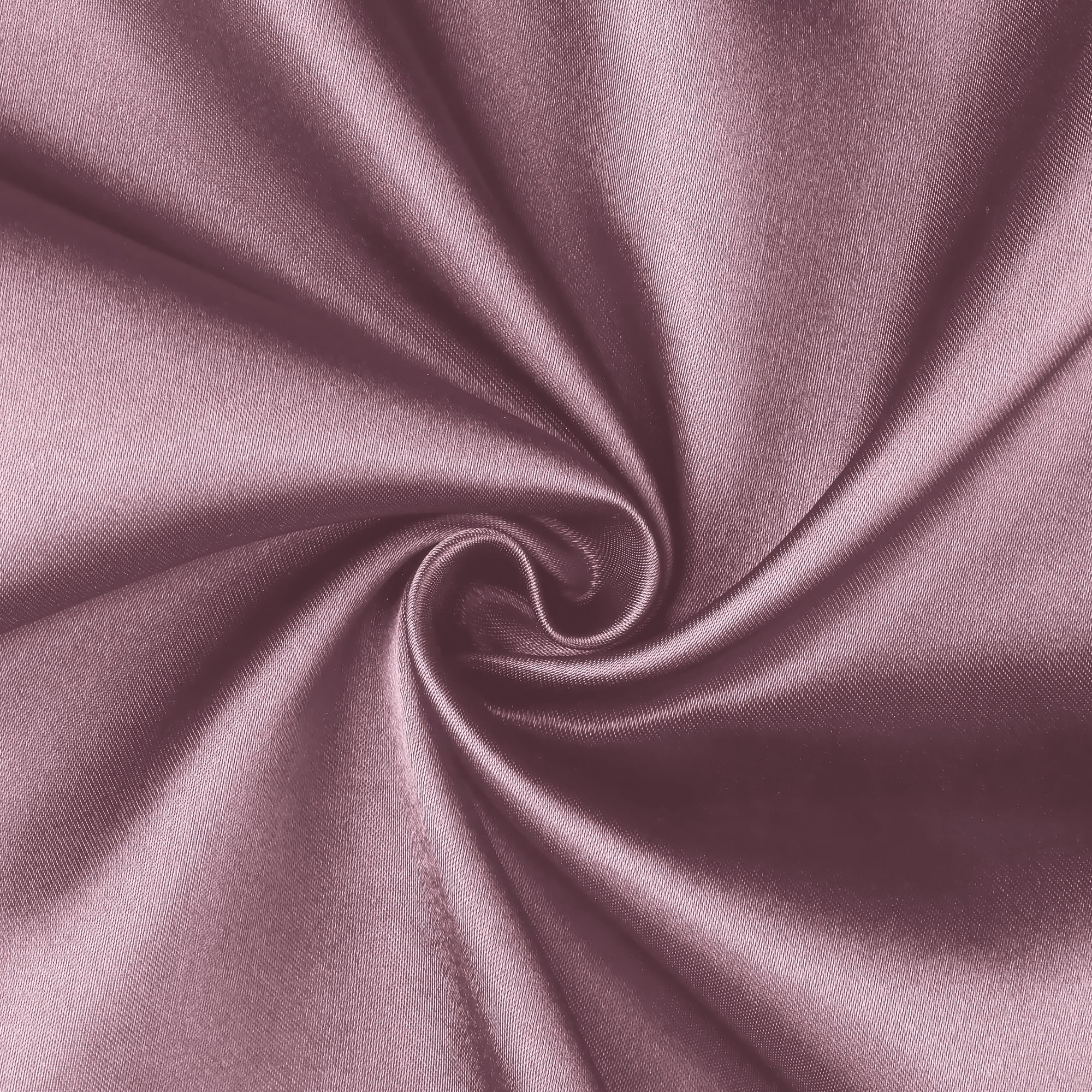 Unique Bargains Envelope Closure Breathable and Soft Satin Pillowcase (2 Count) Bean-Paste Color King