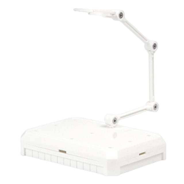 Milaget Action Figure Stand Durability Practical Sturdy Premium Portable Accessories White