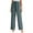 Grey, variant on Staron Womens Linen Pants Casual Summer Lightweight 2025 Plus Size Drawstring High Waist Linen Wide Leg Trousers with Pockets Solid Elastic Waist Lounge Trousers