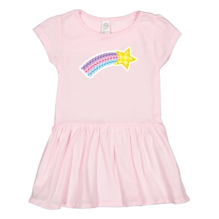 

Inktastic Shooting Star Space Gift Toddler Girl Dress