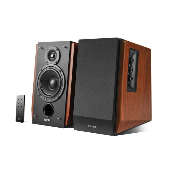 Edifier R1700BT Bluetooth Bookshelf Speakers - Powered 2.0 Active Wood Speaker(Certified Refurbished)