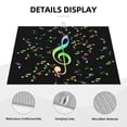 thumbnail image 3 of Balery Music Notes Alfombrilla de Secado para Cocina, 18x24 Pulgadas, Súper Absorbente para Platos y Encimeras, 3 of 7