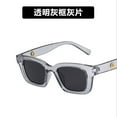 thumbnail image 2 of Txlixc Gafas oscuras para mujer, gafas de sol rectangulares anti-UV de color sólido Txlixc Sexy, 2 of 2