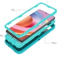 thumbnail image 6 of SXWL Hard PC + Shock-Absorbent TPU Rugged Cell Phone Case for Samsung Galaxy A51 5G, Green, New, 1 Count, 1 Pack, 6 of 11
