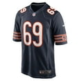 thumbnail image 2 of Men's Nike Ja'Tyre Carter Navy Chicago Bears Game Player Jersey, 2 of 3