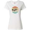 thumbnail image 3 of Inktastic Cycling Vintage Bicycle for Cyclist Women's T-Shirt, 3 of 5