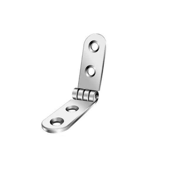 1/10pcs Foldable Hinge Flap Screw-On Hinges For Sewing Machine Cabinet Rounded Corner Buffer Hinge Furniture Hardware