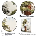 thumbnail image 3 of Designart "Solitary Rising Redwoods" Tree Redwood Canvas Art Print, 3 of 7