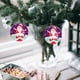 thumbnail image 4 of Adornos navideños Tarjeta colgante de madera de Navidad Decoración de árbol de Navidad de madera de doble cara Wmkox8yii gf9188, 4 of 8