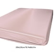 thumbnail image 3 of Fitted Sheet for Double Bed 78x86 Inch Non Slip Mattress Soft Breathable Polyester for Summer and Pets Pillowcase Not Included, 3 of 6