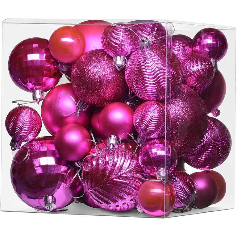 Winter Wonder Lane Disco Ball Mini Ornaments, 32-Pack