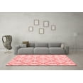 thumbnail image 3 of Ahgly Company Indoor Rectangle Solid Red Modern Area Rugs, 4' x 6', 3 of 4