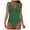 Green, variant on Women One Piece Swimsuit Tummy Control V Neck Crisscross Back Bathing Suit (Black, M)