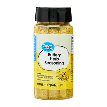 Great Value Buttery Herb Seasoning, 7.1 oz