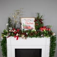 thumbnail image 4 of Northlight 9' x 10" Prelit Oak Creek Pine Green Artificial Christmas Garland - Multi Lights, 4 of 6