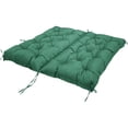thumbnail image 3 of SQDWYGG Outdoor Swing Cushions with Backrest, 2 or 3 Person Seat Bench Replacement Waterproof Cushion for Outdoor Patio Porch Garden Furniture Swing Chair,Dark Green,59x39.4in, 3 of 5